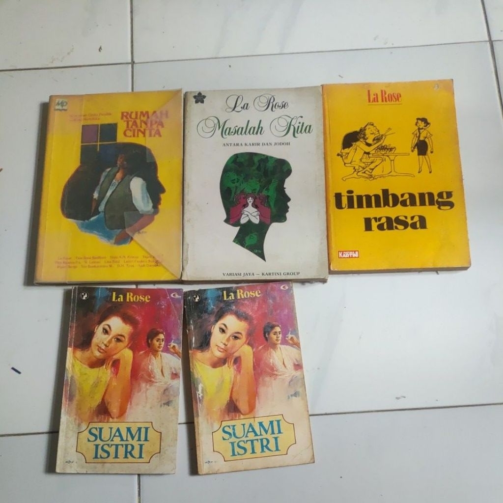 Novel La Rose Berbagai Judul Original Preloved