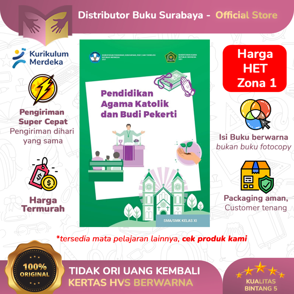 Buku Siswa Agama Katolik Kelas 11 SMA Kurikulum Merdeka