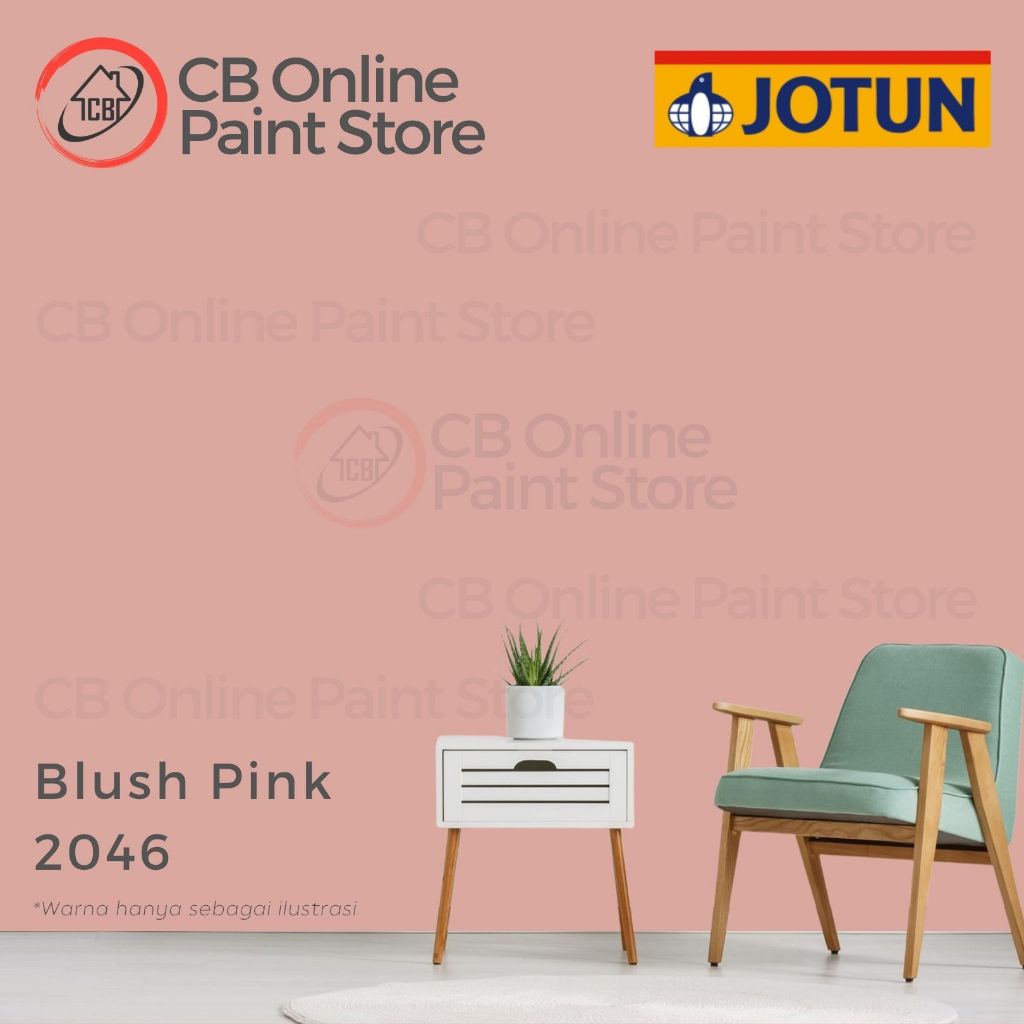 CAT TEMBOK JOTUN - BLUSH PINK 2046 - GALON