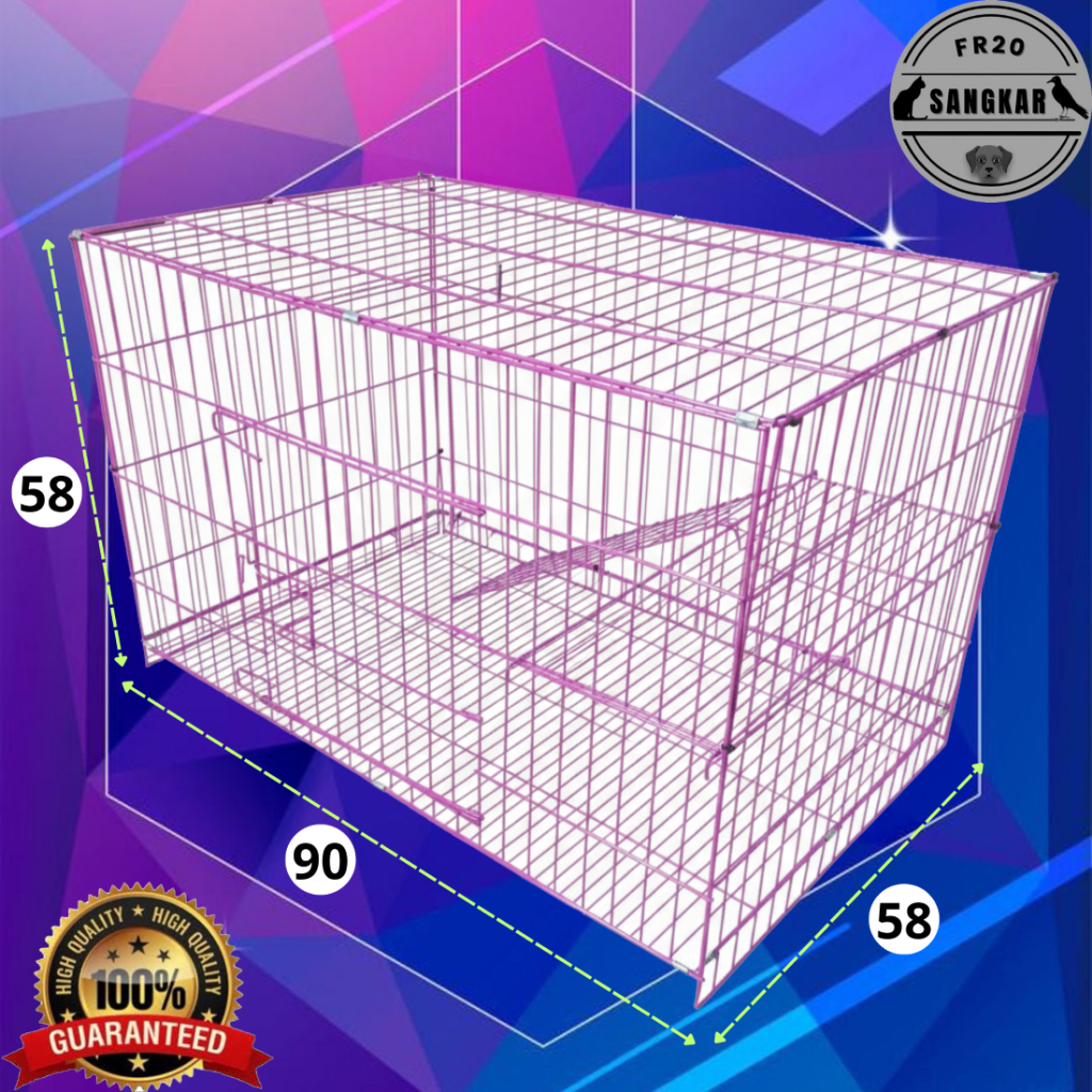 KANDANG KUCING KELINCI SIZE 90X60X60