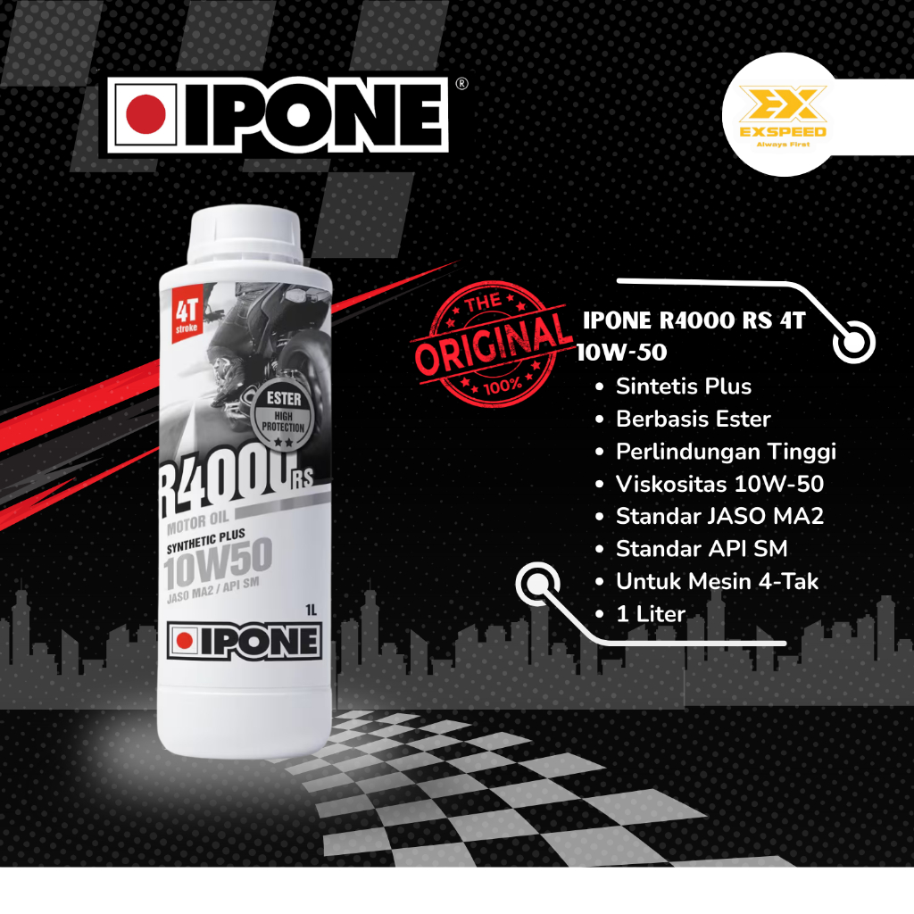 OLI IPONE R4000 RS 10W50 10W 50 10 50 W 1L