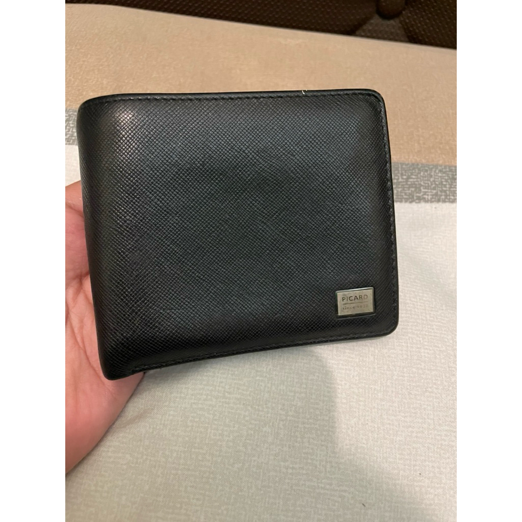 Dompet Kulit Asli Pria Laki-Laki Picard Wallet Preloved Like New
