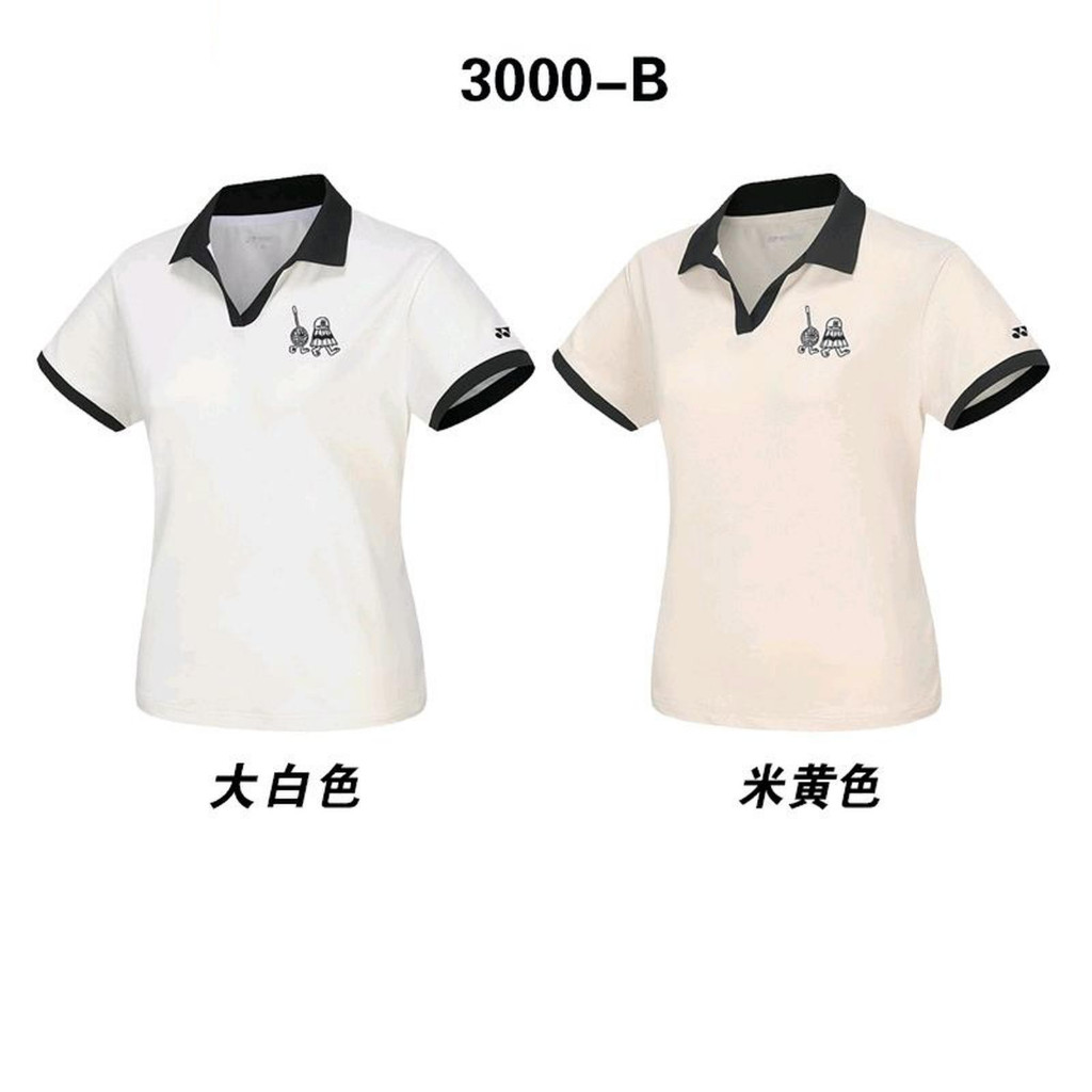 New Badminton Tennis Polo Women 3000 Grade / Baju Olahraga Badminton