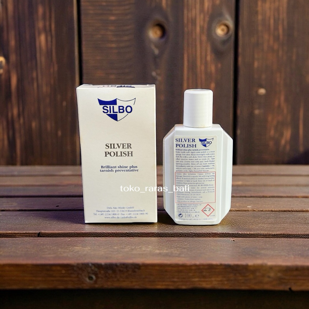 Cairan pembersih perak / Silver polish / obat pembersih perak / Silbo Silver Polish
