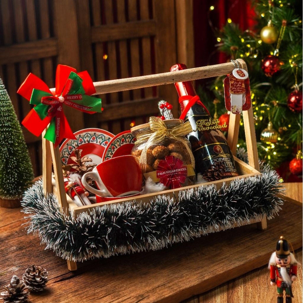 Winter Wonderland Hampers Christmas / Bingkisan Natal / Parcel Natal / Hampers Kue Kering Christmas 