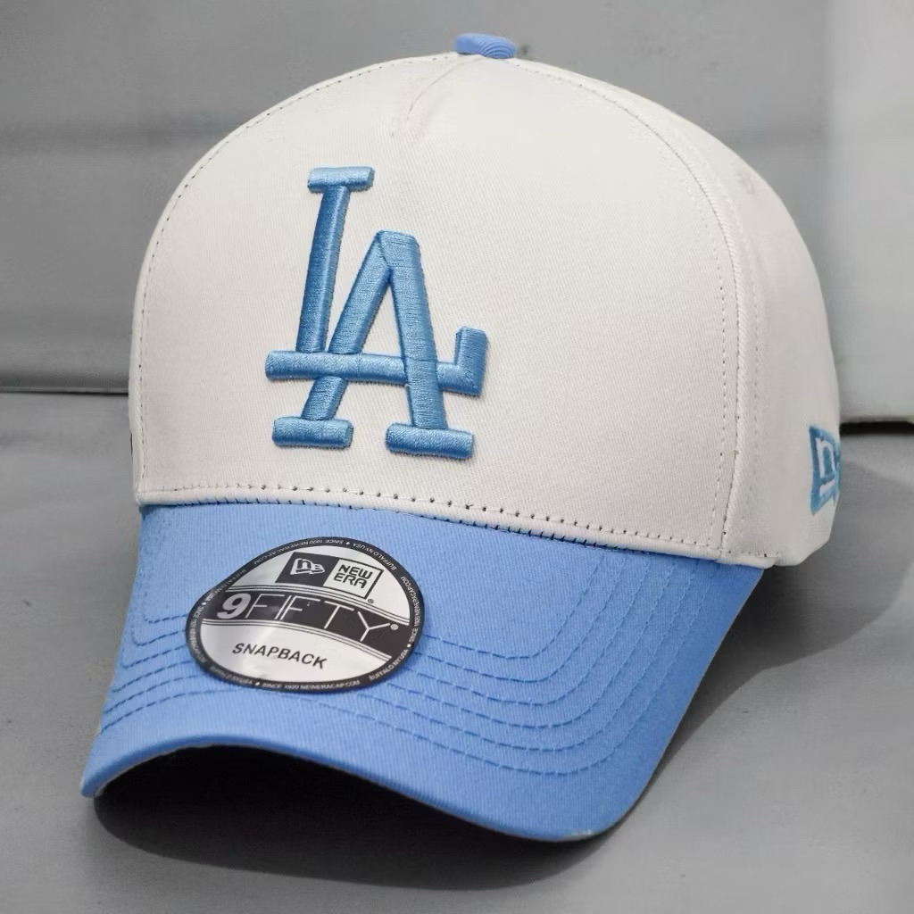 TOPI MLB 9 FIFTY LA LOGO WHITE BLUE