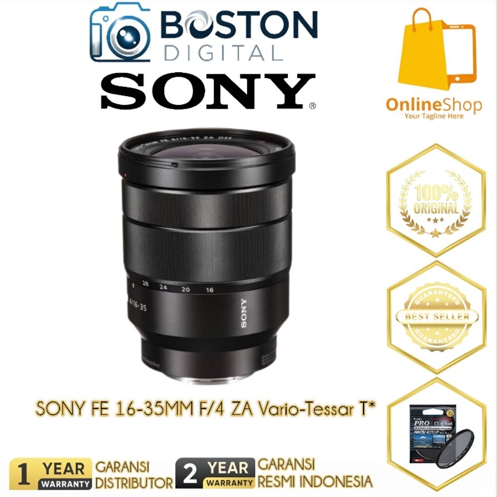 LENSA SONY FE 16-35MM F4 ZA OSS / SONY FE 16-35MM F4 ZA OSS