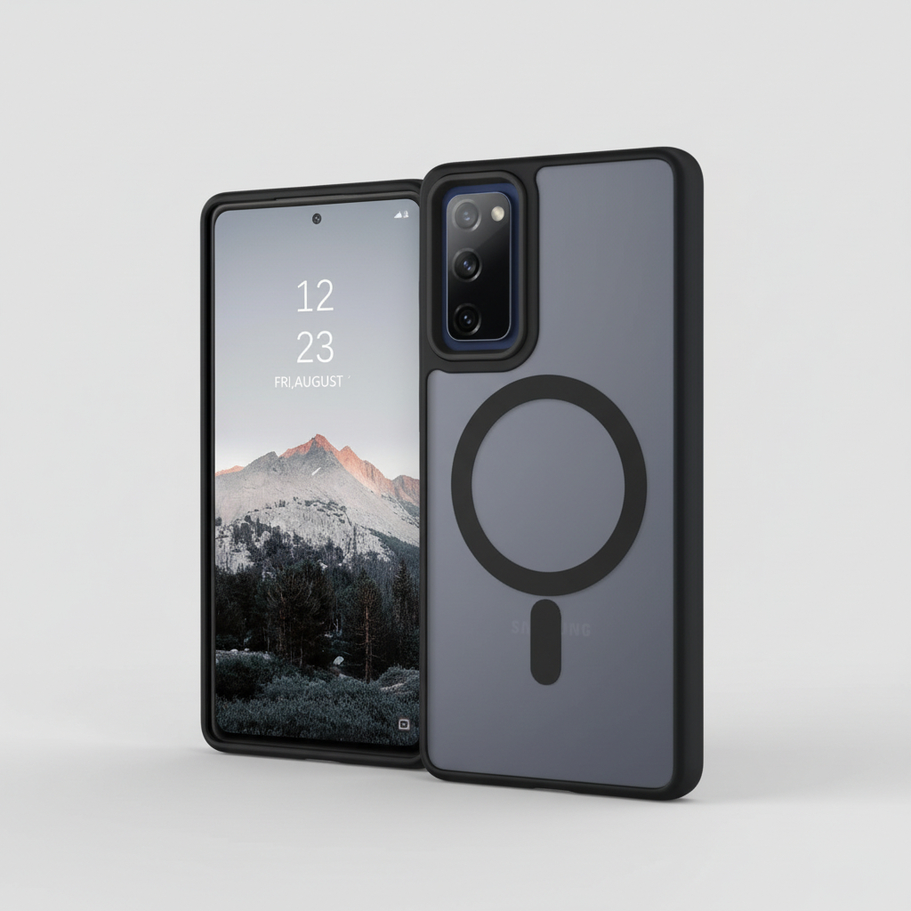 Case Magsafe Samsung S20 FE Hybrid Matte Doff Anti Crack Premium Aesthetic