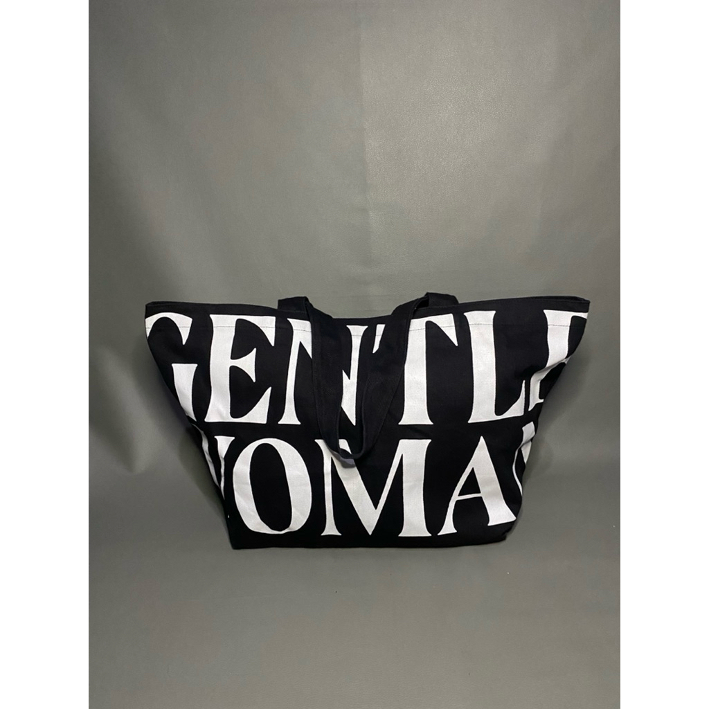 GENTLEWOMAN TOTE BAG/GW TOTE BAG GENTLEWOMAN LOGO STRAP/TAS BAHU GW TAS GENTLEWOMAN BEKAS SECOND ORI