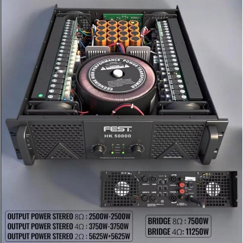 Power Amplifier FEST HK50000 Original Class H HK 50000 | LAPAK ELEKTRONIK