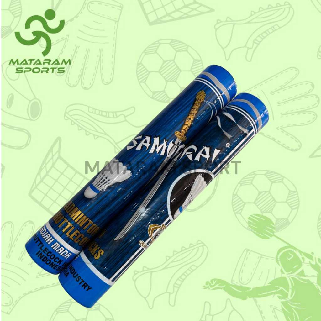 Shuttlecock Badminton Bulutangkis Samurai Biru