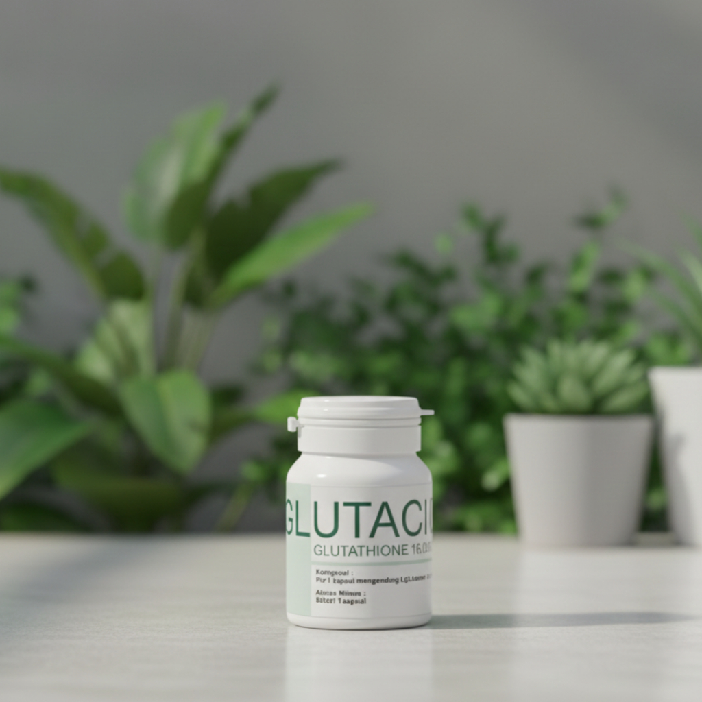 Original Kapsul Pemutih Badan Herbal Alami Halal BPOM Whitening Kulit Cerah