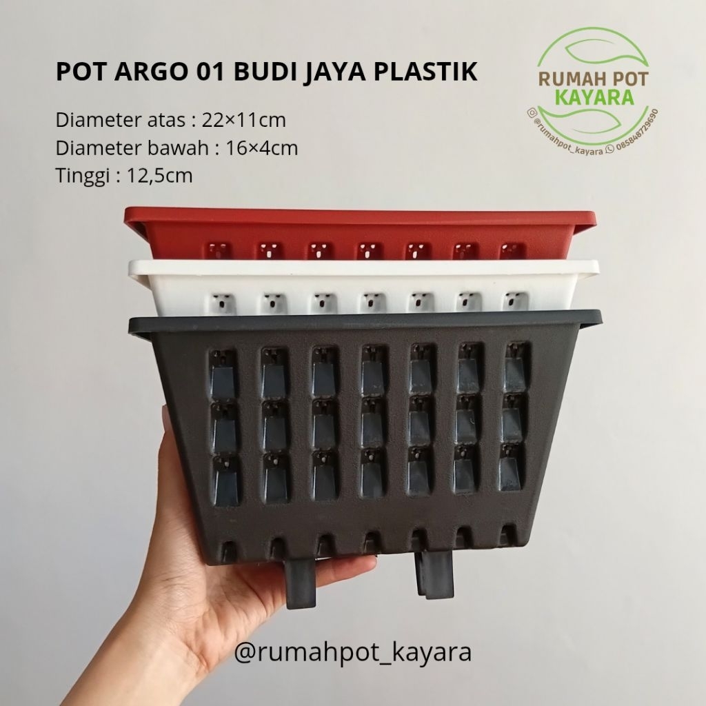 POT ARGO 01 BUDI JAYA PLASTIK