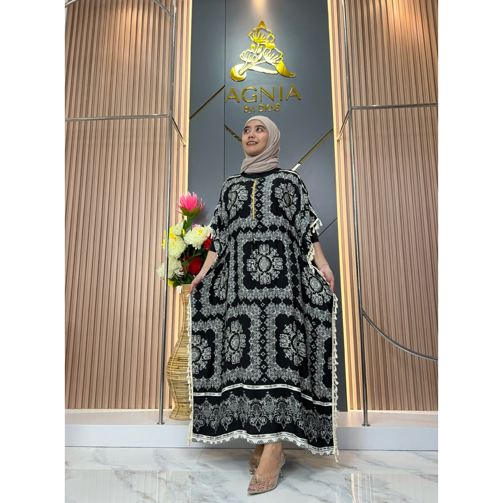AULIA LOWO Rayon Premium Midi Dress