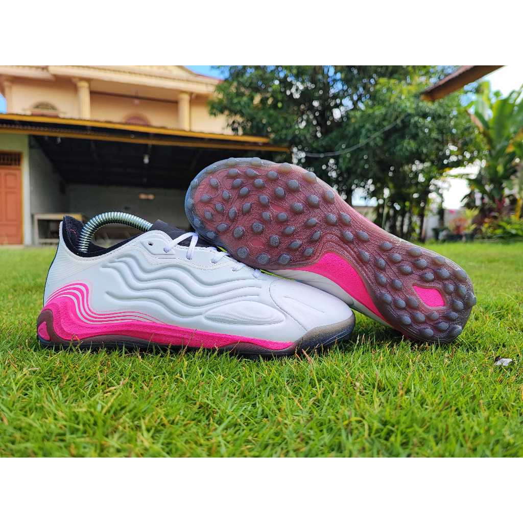 [Best Seller] Sepatu Futsal Copa Sense.1 TF mini soccer - White Shock Pink