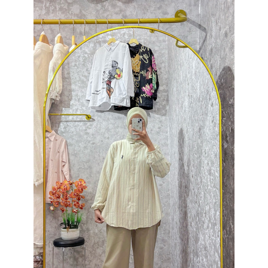 POLO SHIRT | Kemeja wanita | Atasan wanita