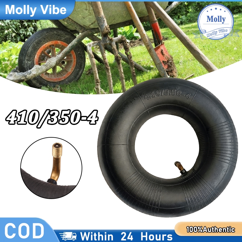Ban Dalam ATV Ring 4 4.10/3.50 - 4 Valve Logam Ban Karet untuk Mobil Offroad