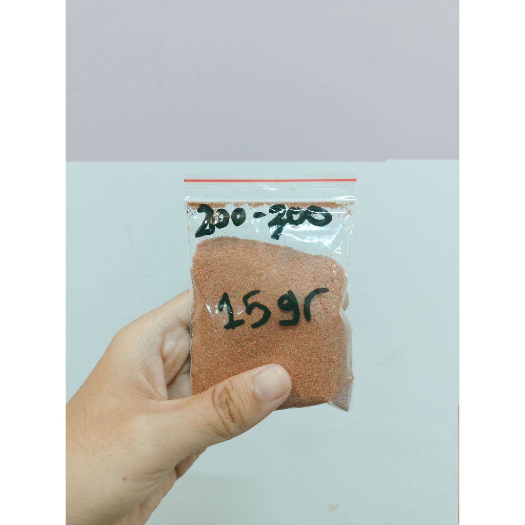 Pakan Ikan Halus 200 - 500 Mikron Pelet untuk Burayak Larva Ikan Hias Kecil Air Tawar