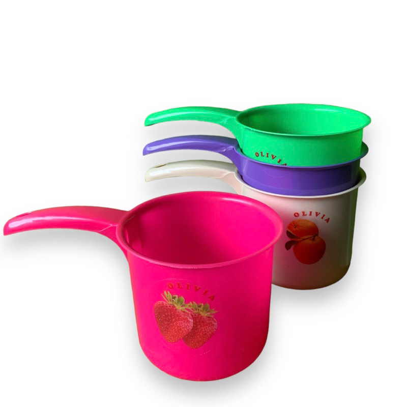 6 Pcs Gayung Mandi Gayung Plastik Karakter