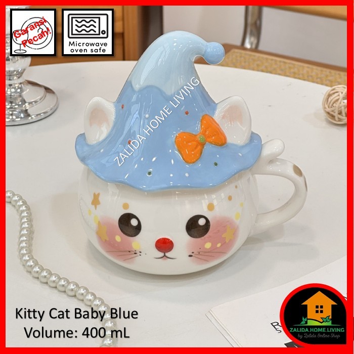 Mug Keramik Cat/Mug Keramik Kucing/Mug Kitty Cat Lucu/ Cup Keramik Lucu/ Cup Keramik Animal/ Mug Ker
