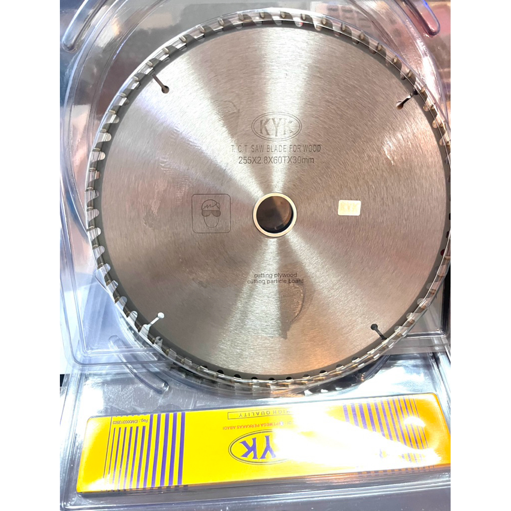 GERGAJI KAYU MEREK KYK/HARGA MURAH ukuran 255x2,8x30=60mata/Gergaji k