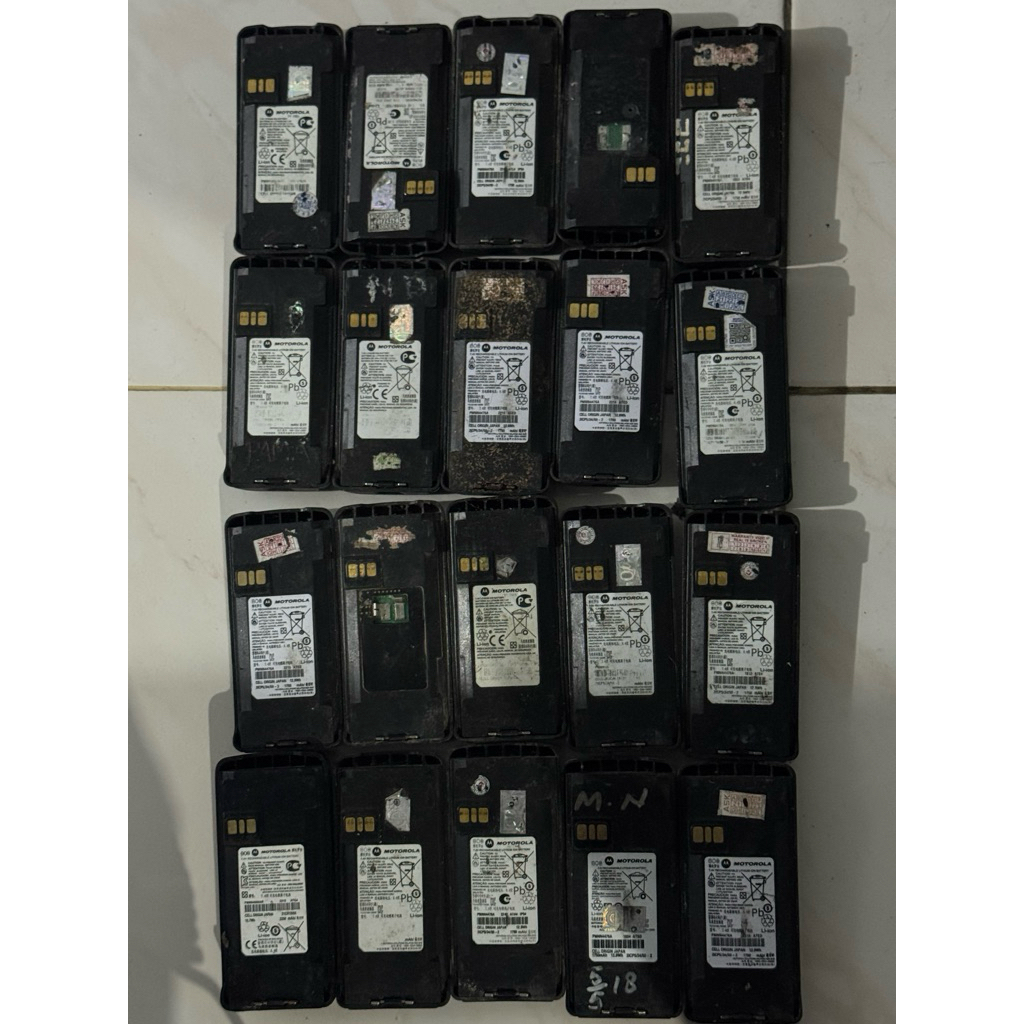 Borong Baterai rusak motorola  buat refill
