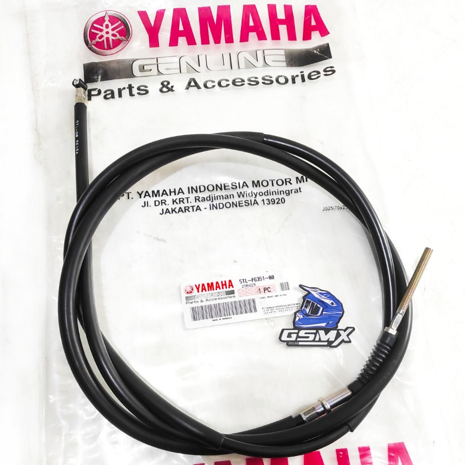 TALI KABEL REM BELAKANG MIO SPORTY ATAU SMILE ORIGINAL ORI YAMAHA