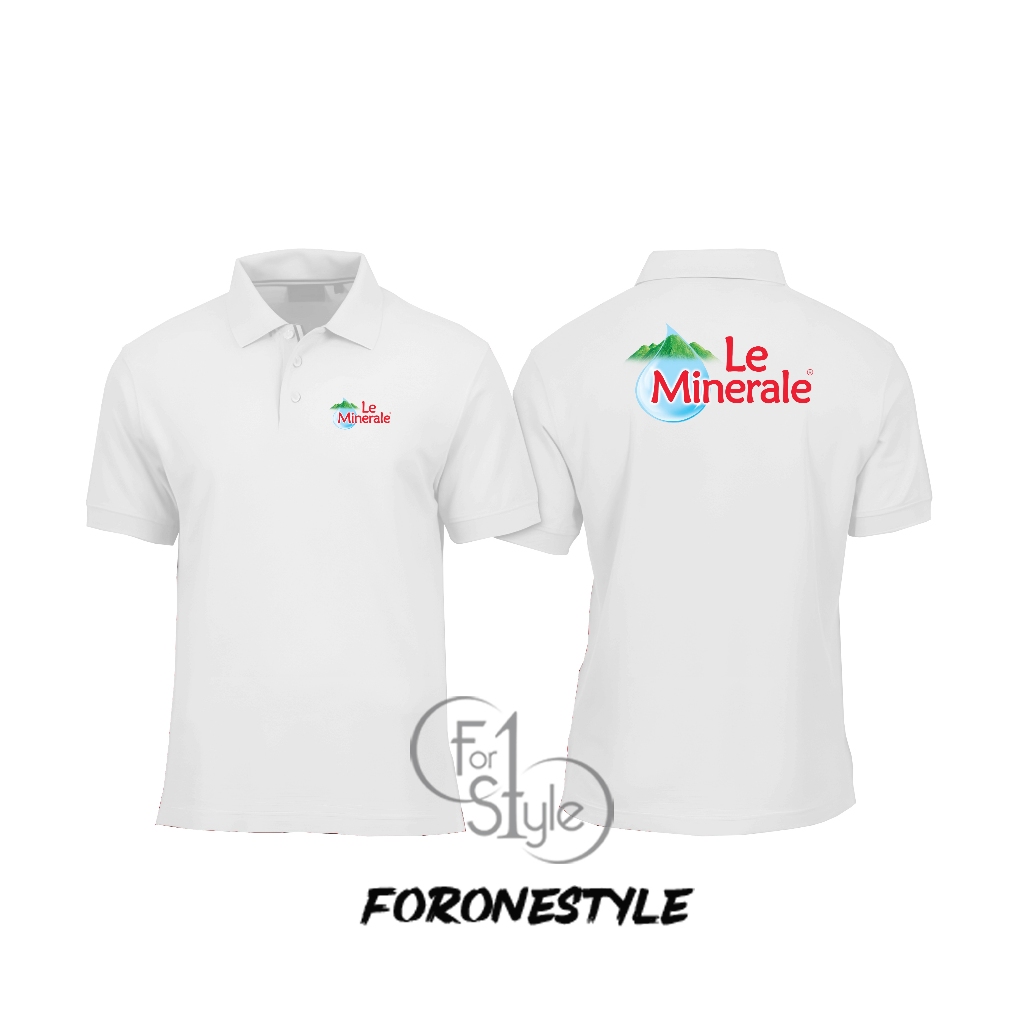 POLOSHIRT LE MINERALE -  POLO BERKERAH LE MINERALE - POLO AIR MINERALE