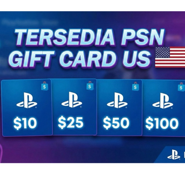 PlayStation wallet gift card USD