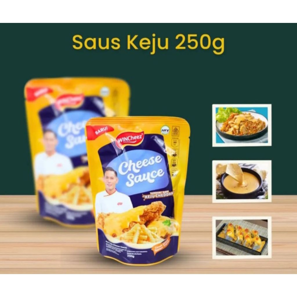 saus keju WINcheez 250 gr