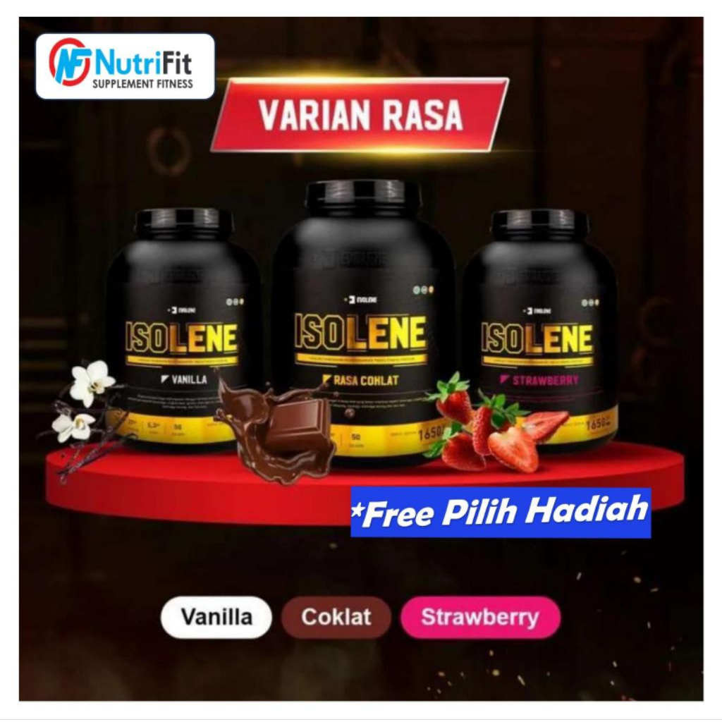ISOLENE 50Sachet (*Bebas Pilih Hadiah)