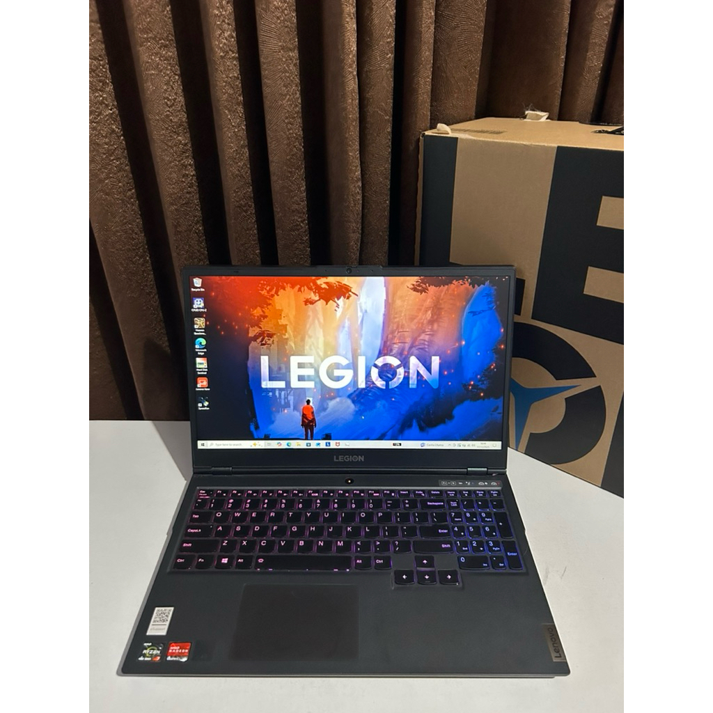 Lapop Gaming Lenovo Legion 5 15ARH05 Ryzen 7 4800H 8/512gb Nvidia RTX 2060 6GB mulus Like new Fullse