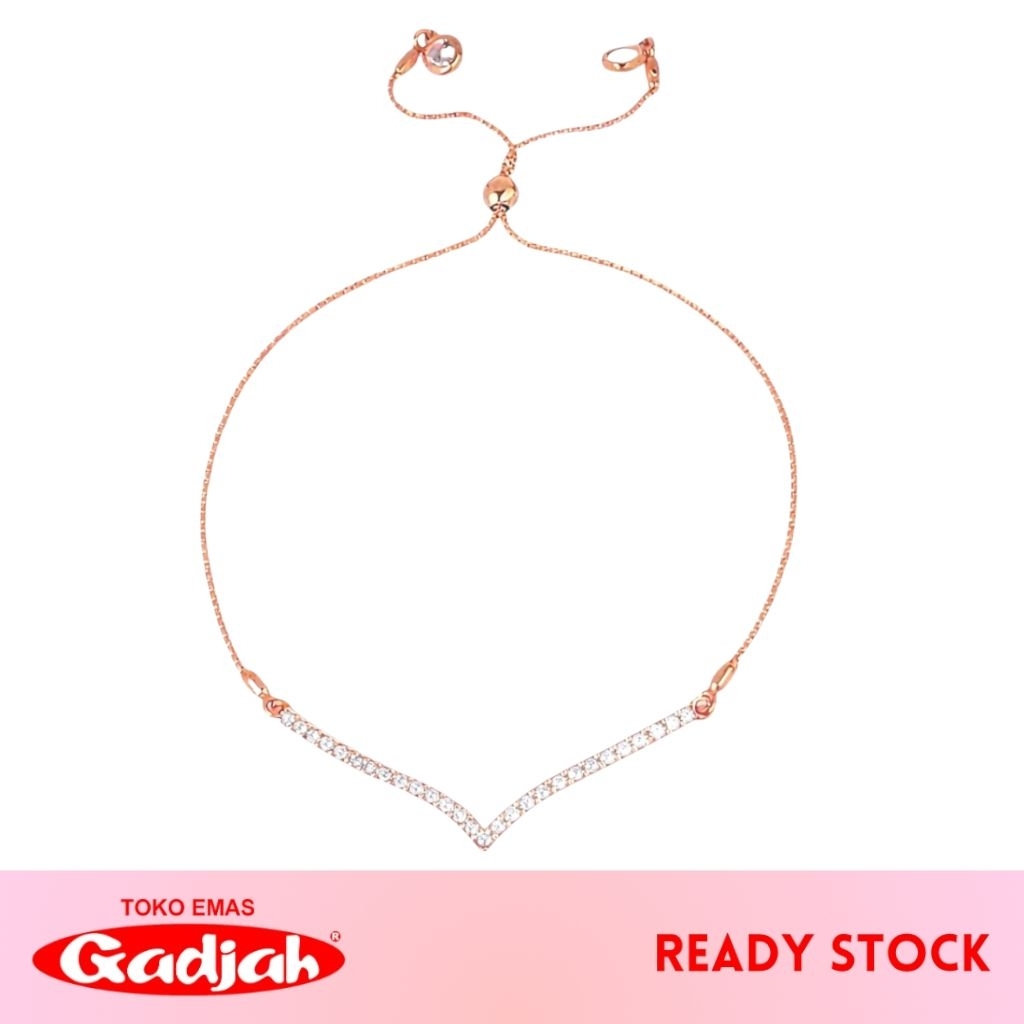 Gelang Emas Serut Itali Aurel Minimalis - Toko Emas Gadjah