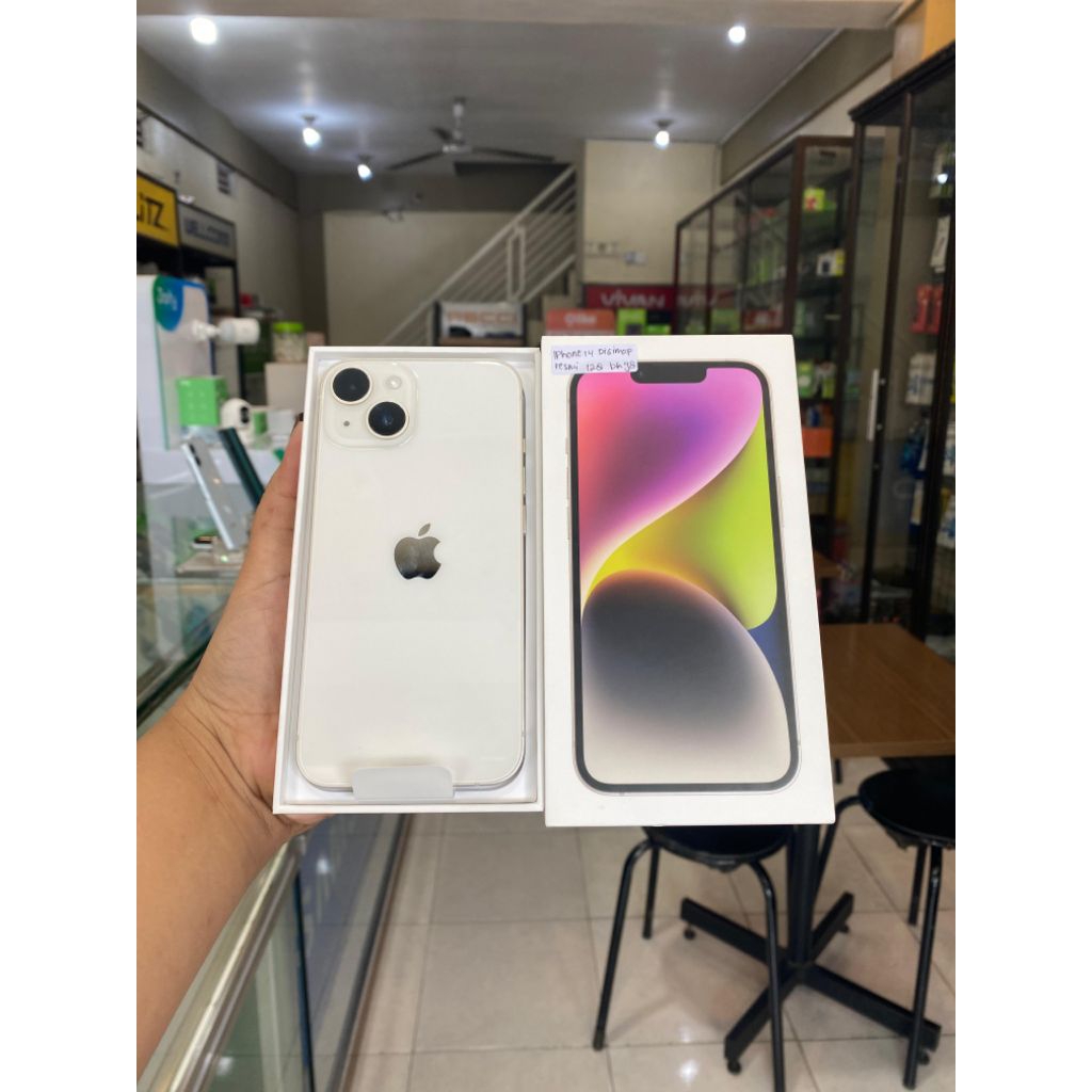 iphone 14 resmi digimap 128 second like new