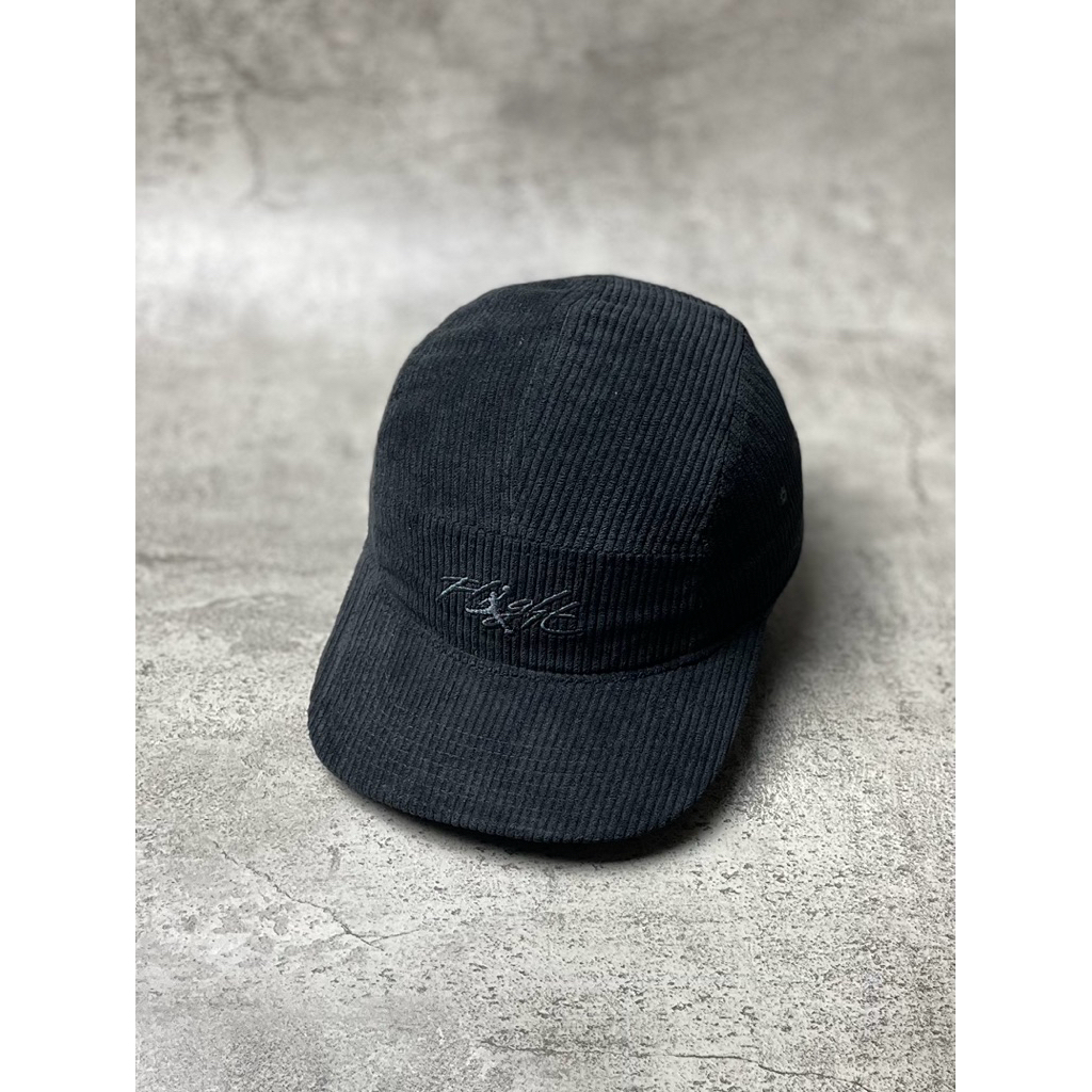 Topi Jordan Flight Jumpman5 Panel Black Corduroy Adjustable