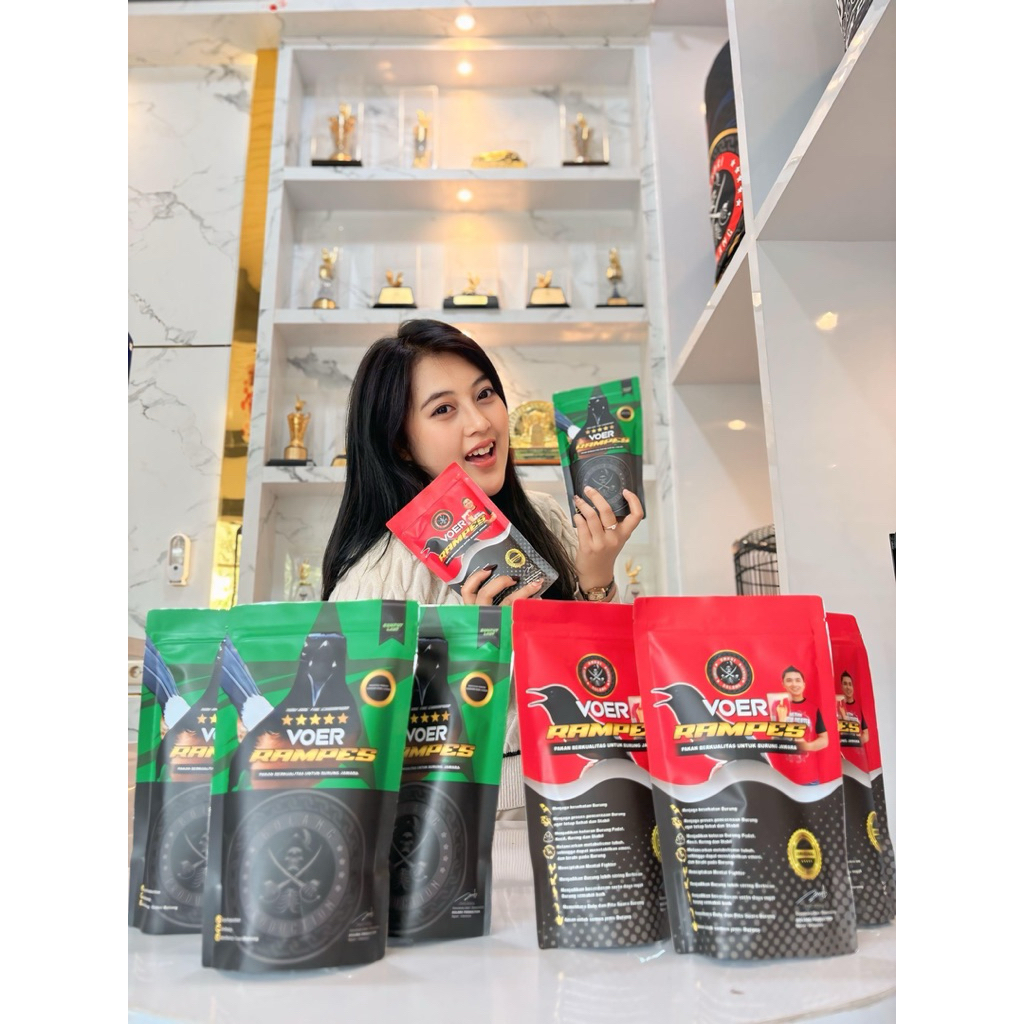 Voer Rampes Andri Bolang Production ORIGINAL PRODUCT Voer Burung Khusus Burung Kicaumania