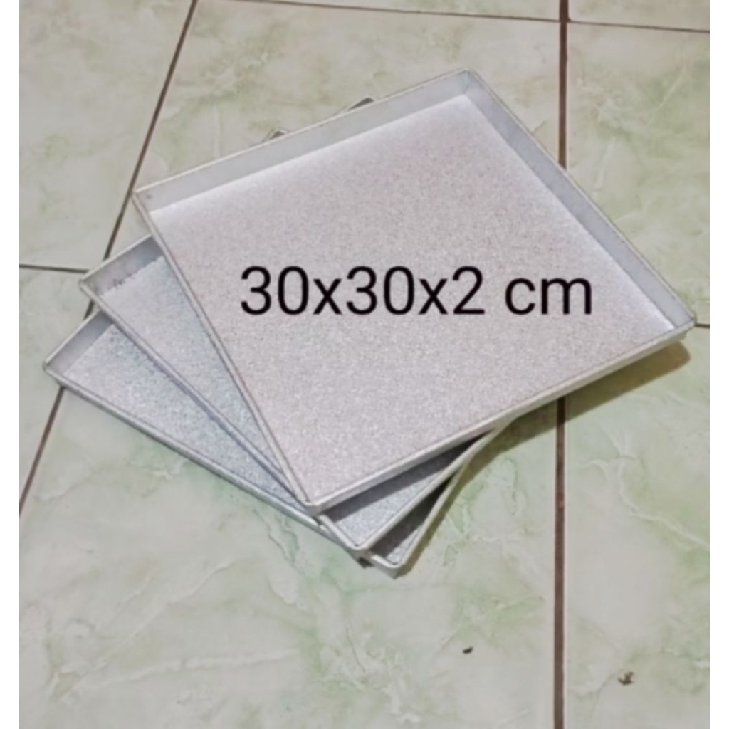 loyang open loyang kue kering 30x30x2cm