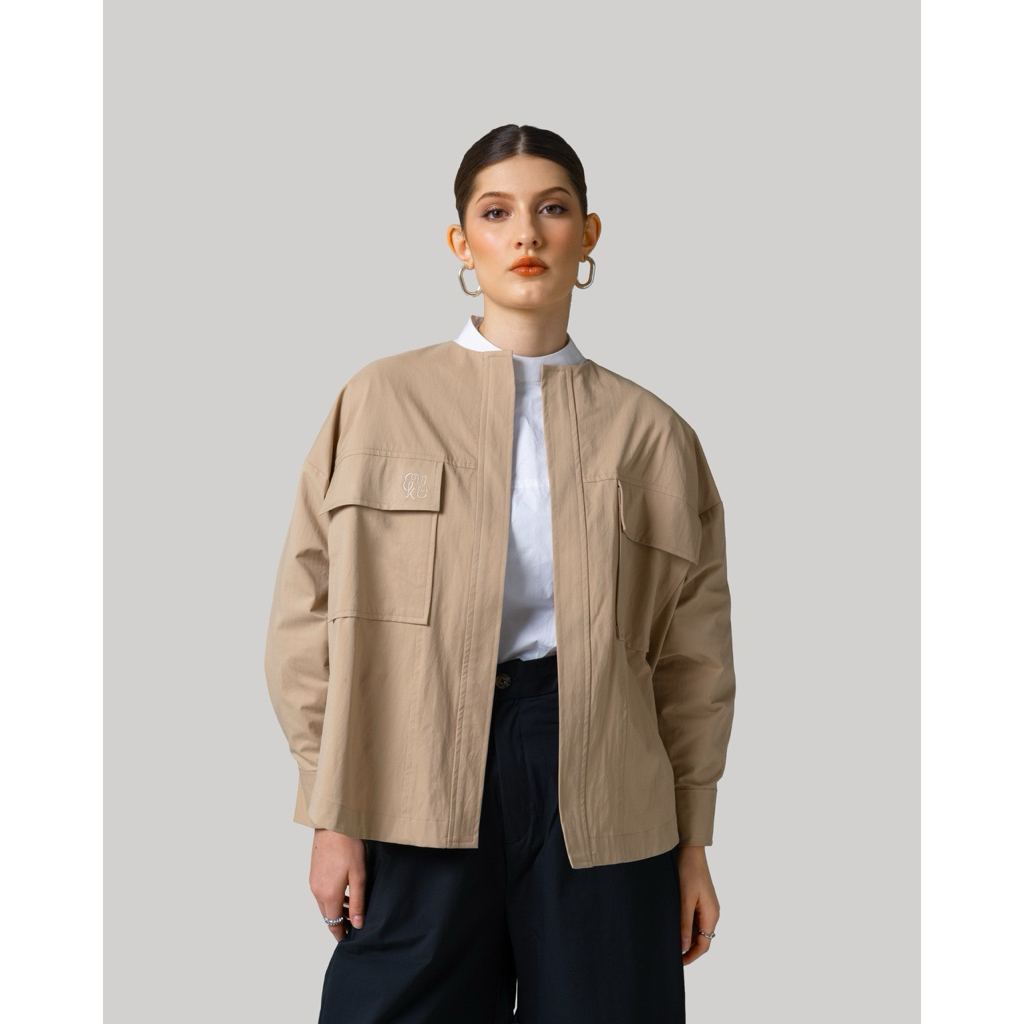 LILA OVERSIZED OUTER || KAMIIDEA