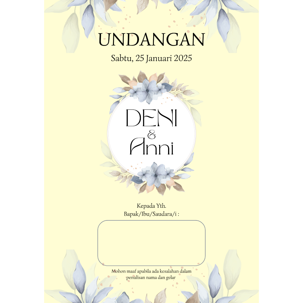 JASA DESIGN UNDANGAN