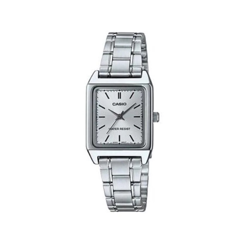 Jam Tangan Casio Vintage Silver LTP-V007D-7