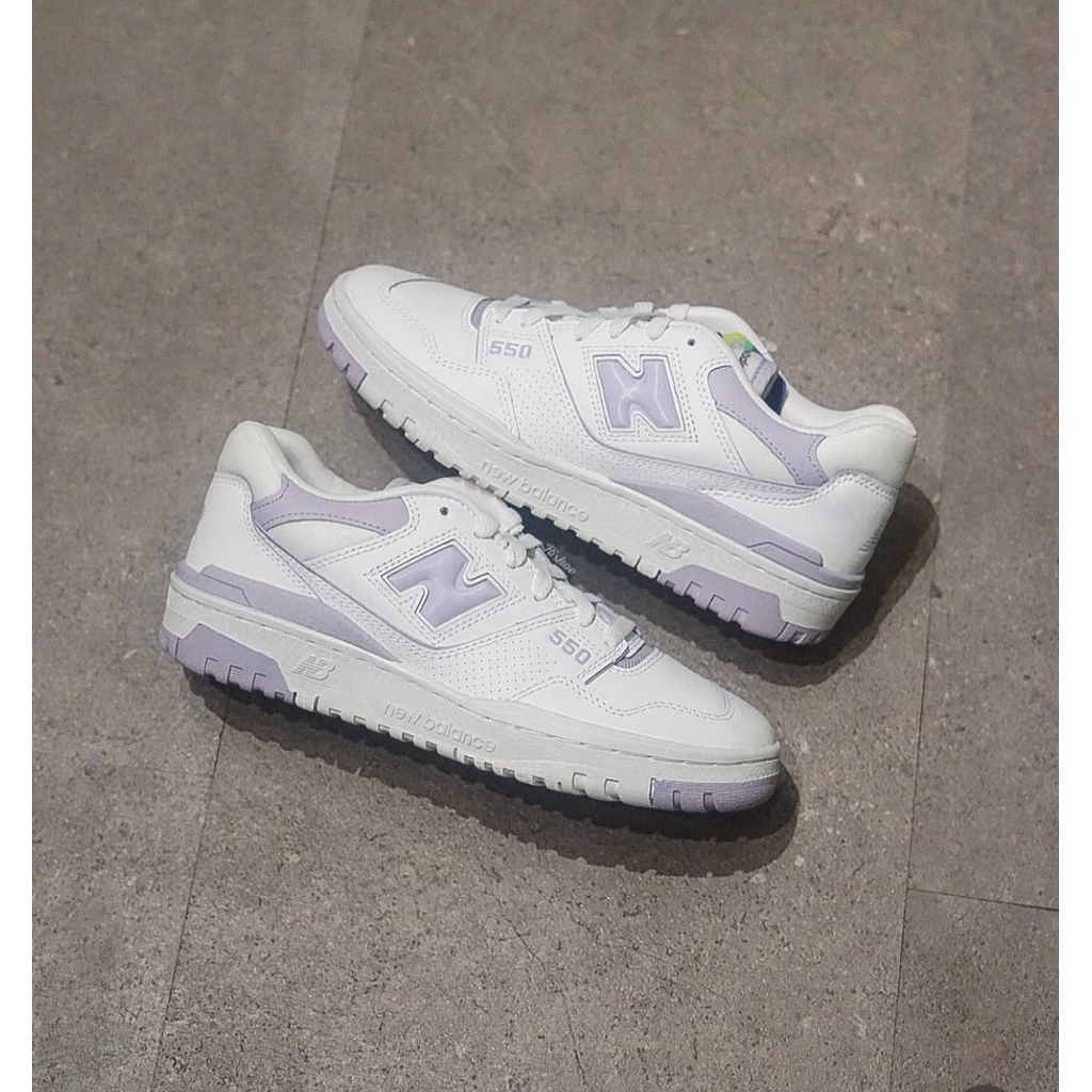 New Balance 550 Violet White Original Resmi