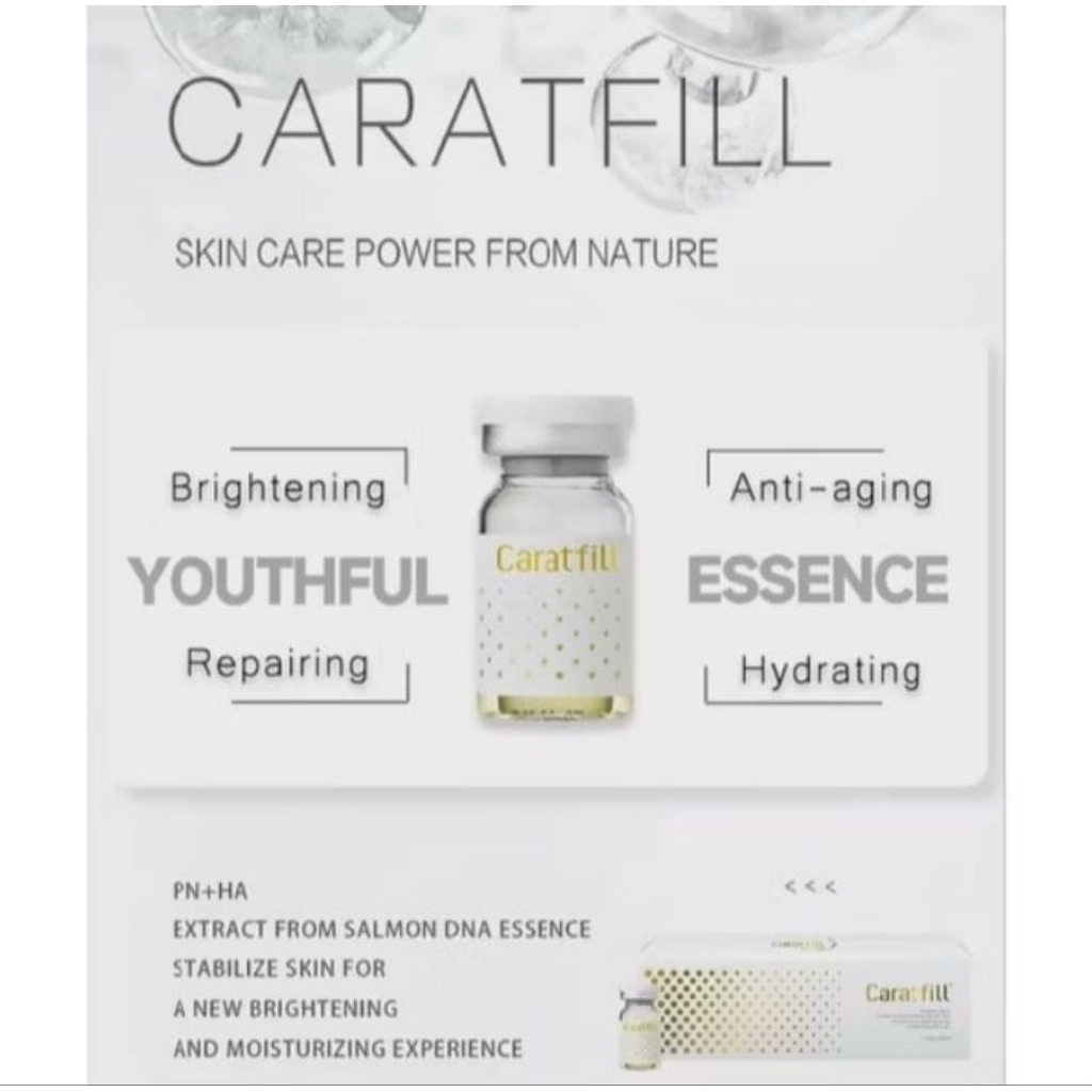 CARATFIIL PN essence growth factor dna salmon ecer