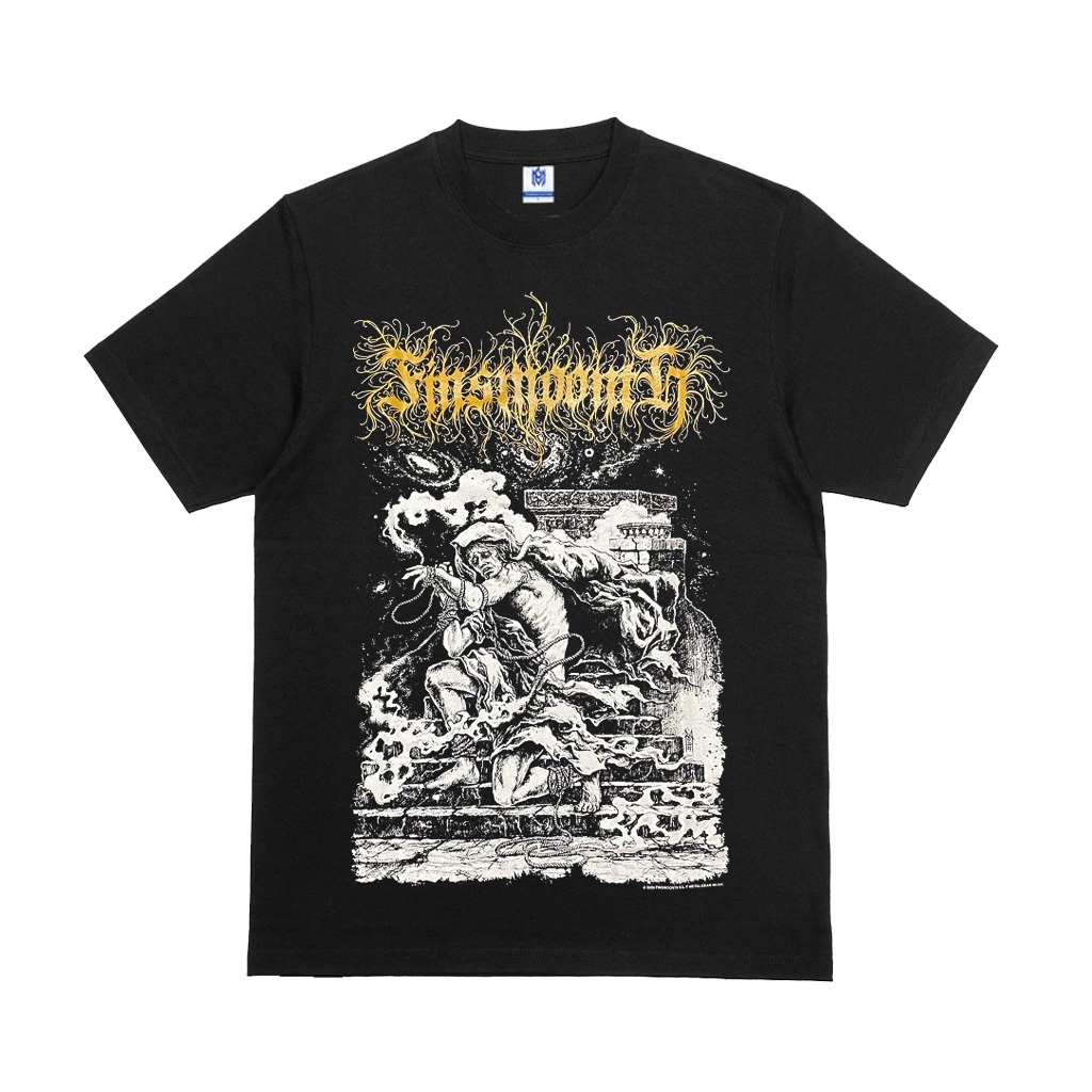 T-SHIRT - FINSMOONTH - LIVE BANGKOK 2025 METALGEAR kaos band black metal original Indonesia