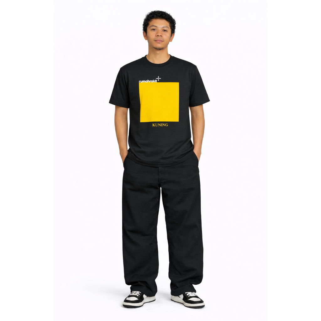 T-shirt RUMAH SAKIT - KUNING  | Kaos Band Rock | Kaos Musik | Kaos Pria Band Metal