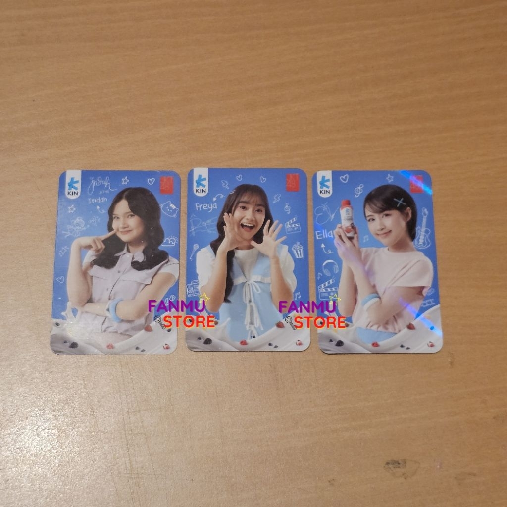 JKT48 x Kin Yogurt Freya Indah Ella Christy