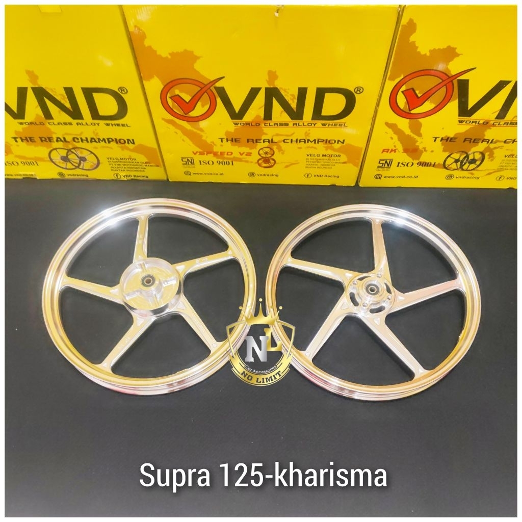 VELG RACING VND AK55 SUPRA X WAVE KHARISMA SUPRA LAMA