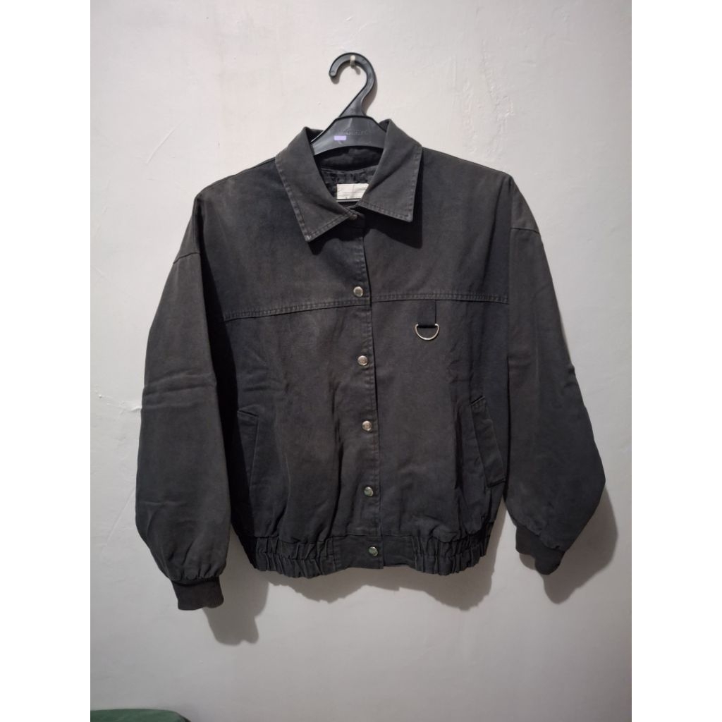 Black W. Closet Harrington Jacket