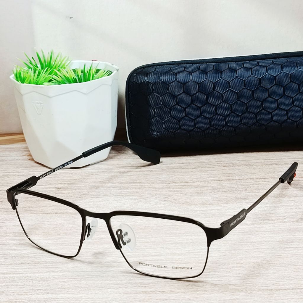 anti fog/embun kacamata baca plus progresif bluecromic lensa Domas