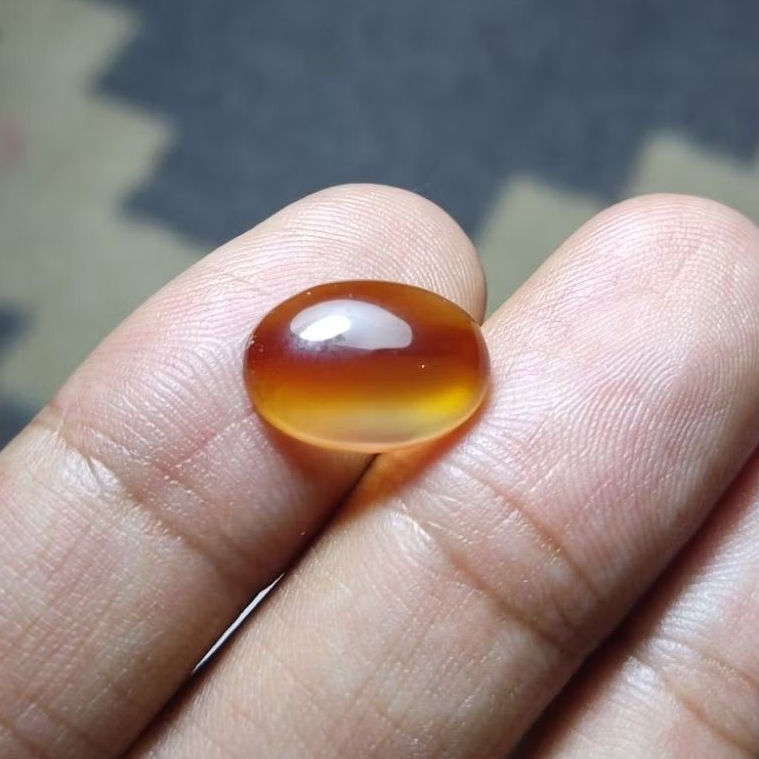 Batu motif merah putih natural alam