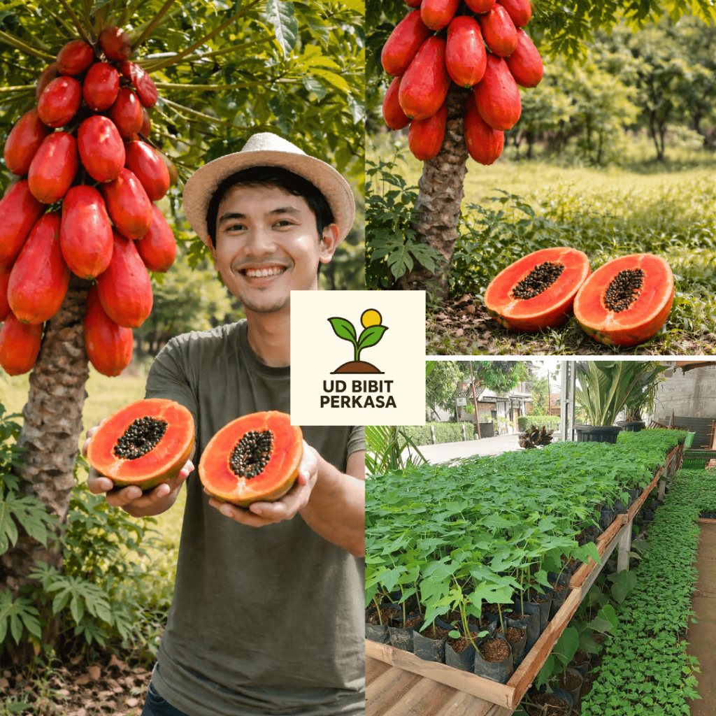 Bibit Pepaya Red California / bibit pepaya Red california